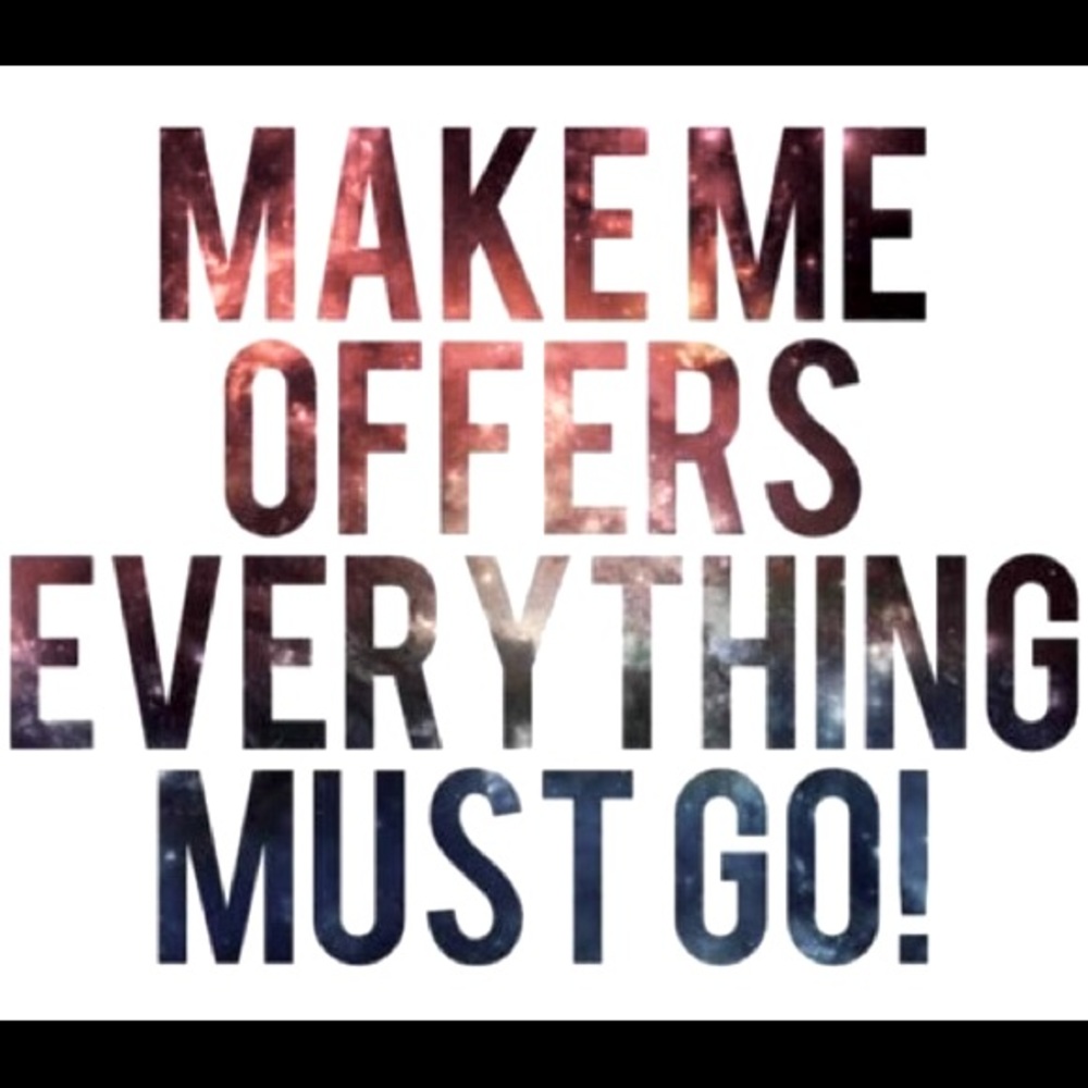 Everything Must Go!!! Moving and have to downsize